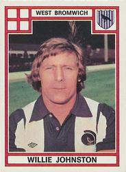 1977-78 Panini Football 78 (UK) #342 Willie Johnston Front