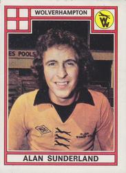 1977-78 Panini Football 78 (UK) #374 Alan Sunderland Front