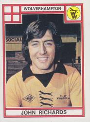 1977-78 Panini Football 78 (UK) #376 John Richards Front