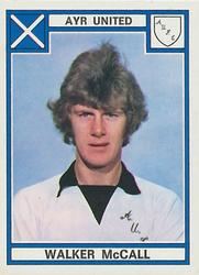 1977-78 Panini Football 78 (UK) #465 Walker McCall Front