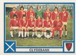 1977-78 Panini Football 78 (UK) #467 Clydebank Team Group Front