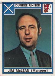 1977-78 Panini Football 78 (UK) #478 Jim McLean Front