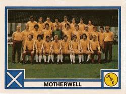 1977-78 Panini Football 78 (UK) #497 Motherwell Team Group Front