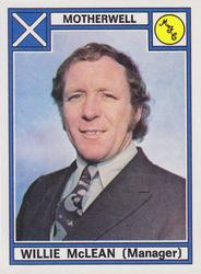 1977-78 Panini Football 78 (UK) #498 Willie McLean Front