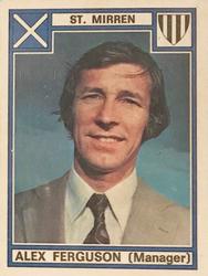 1977-78 Panini Football 78 (UK) #518 Alex Ferguson Front