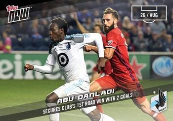 2017 Topps Now MLS #67 Abu Danladi Front