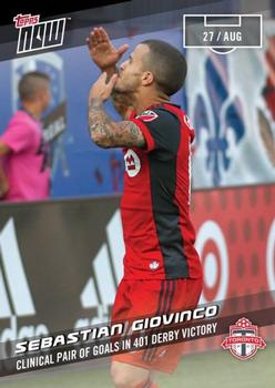2017 Topps Now MLS #68 Sebastian Giovinco Front