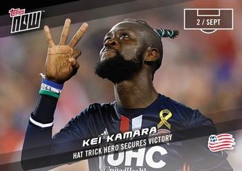 2017 Topps Now MLS #71 Kei Kamara Front
