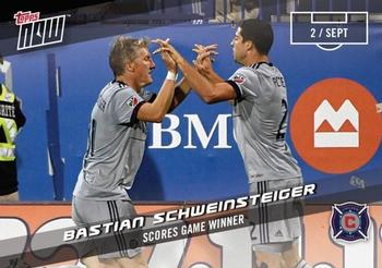 2017 Topps Now MLS #72 Bastian Schweinsteiger Front
