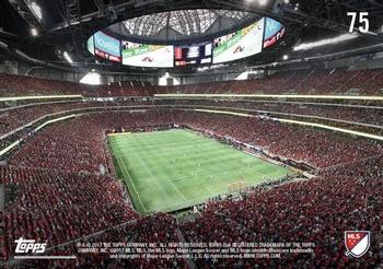 2017 Topps Now MLS #75 Atlanta United FC Back
