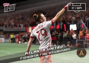 2017 Topps Now MLS #82 Atlanta United Front