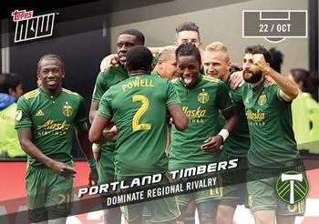 2017 Topps Now MLS #91 Portland Timbers Front