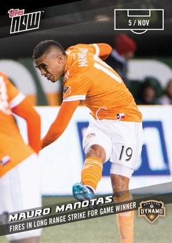 2017 Topps Now MLS #96 Mauro Manotas Front