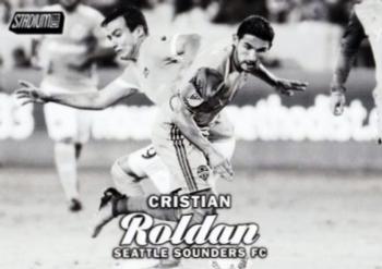 2017 Stadium Club MLS - Black & White #13 Cristian Roldan Front