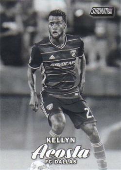 2017 Stadium Club MLS - Black & White #46 Kellyn Acosta Front