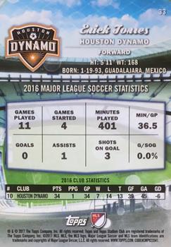 2017 Stadium Club MLS - Gold #33 Erick Torres Back