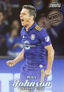 2017 Stadium Club MLS - Members Only #8 Will Johnson Front