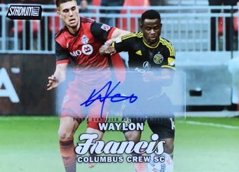 2017 Stadium Club MLS - Autographs #4 Waylon Francis Front