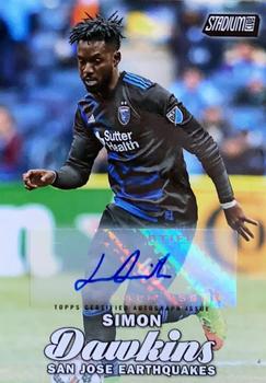 2017 Stadium Club MLS - Autographs #45 Simon Dawkins Front