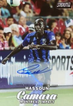 2017 Stadium Club MLS - Autographs #95 Hassoun Camara Front