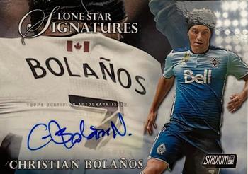 2017 Stadium Club MLS - Lone Star Signatures #LSS-CB Christian Bolaños Front