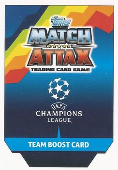 2017-18 Topps Match Attax UEFA Champions League #1 Club Badge Back