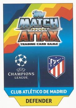 2017-18 Topps Match Attax UEFA Champions League #42 José María Giménez Back