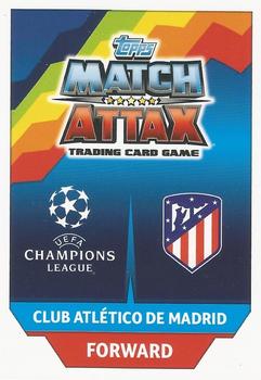 2017-18 Topps Match Attax UEFA Champions League #52 Antoine Griezmann Back