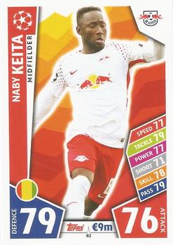 2017-18 Topps Match Attax UEFA Champions League #82 Naby Keita Front