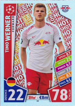 2017-18 Topps Match Attax UEFA Champions League #89 Timo Werner Front