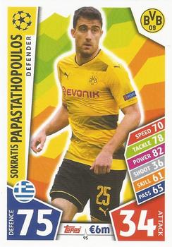 2017-18 Topps Match Attax UEFA Champions League #95 Sokratis Papastathopoulos Front