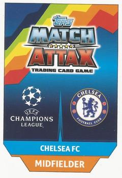 2017-18 Topps Match Attax UEFA Champions League #118 Charly Musonda Jr. Back