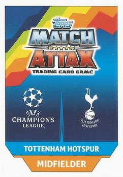 2017-18 Topps Match Attax UEFA Champions League #138 Harry Winks Back