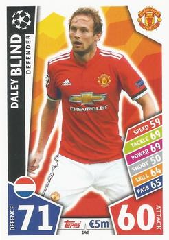 2017-18 Topps Match Attax UEFA Champions League #148 Daley Blind Front