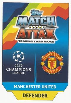 2017-18 Topps Match Attax UEFA Champions League #151 Eric Bailly Back