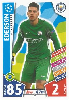 2017-18 Topps Match Attax UEFA Champions League #164 Ederson Front