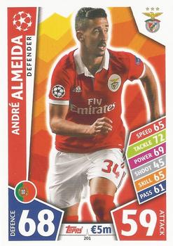 2017-18 Topps Match Attax UEFA Champions League #201 André Almeida Front