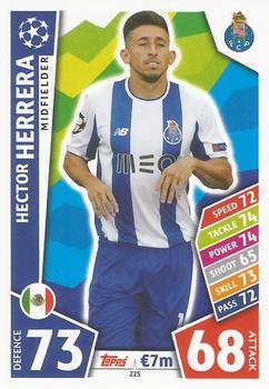 2017-18 Topps Match Attax UEFA Champions League #225 Hector Herrera Front