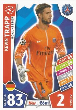 2017-18 Topps Match Attax UEFA Champions League #254 Kevin Trapp Front