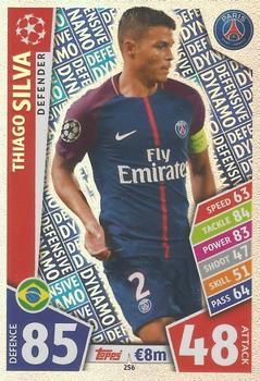 2017-18 Topps Match Attax UEFA Champions League #256 Thiago Silva Front