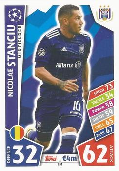 2017-18 Topps Match Attax UEFA Champions League #281 Nicolae Stanciu Front