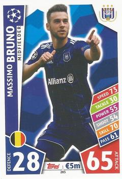 2017-18 Topps Match Attax UEFA Champions League #283 Massimo Bruno Front