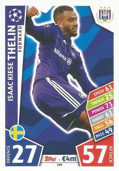 2017-18 Topps Match Attax UEFA Champions League #284 Isaac Kiese Thelin Front