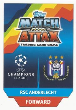2017-18 Topps Match Attax UEFA Champions League #286 Alexandru Chipciu Back