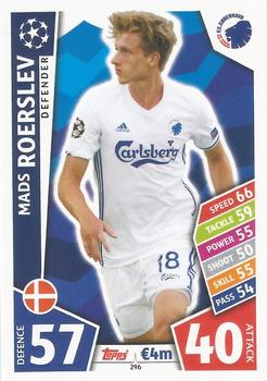 2017-18 Topps Match Attax UEFA Champions League #296 Mads Roerslev Front