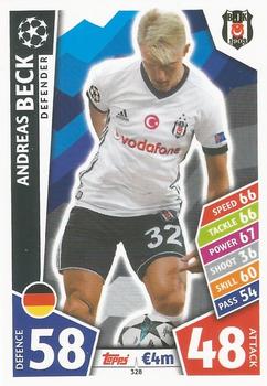 2017-18 Topps Match Attax UEFA Champions League #328 Andreas Beck Front
