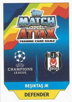 2017-18 Topps Match Attax UEFA Champions League #330 Caner Erkin Back