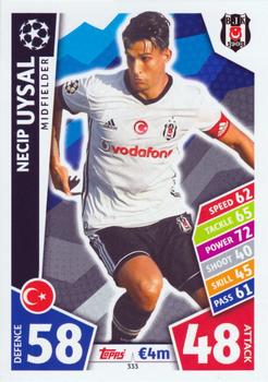 2017-18 Topps Match Attax UEFA Champions League #333 Necip Uysal Front