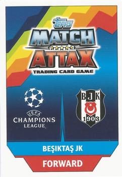 2017-18 Topps Match Attax UEFA Champions League #340 Cenk Tosun Back