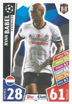 2017-18 Topps Match Attax UEFA Champions League #341 Ryan Babel Front